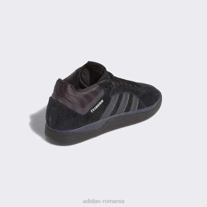 Adidas pantofi tyshawn x spitfire negri bărbați negru argintiu 2JBN703