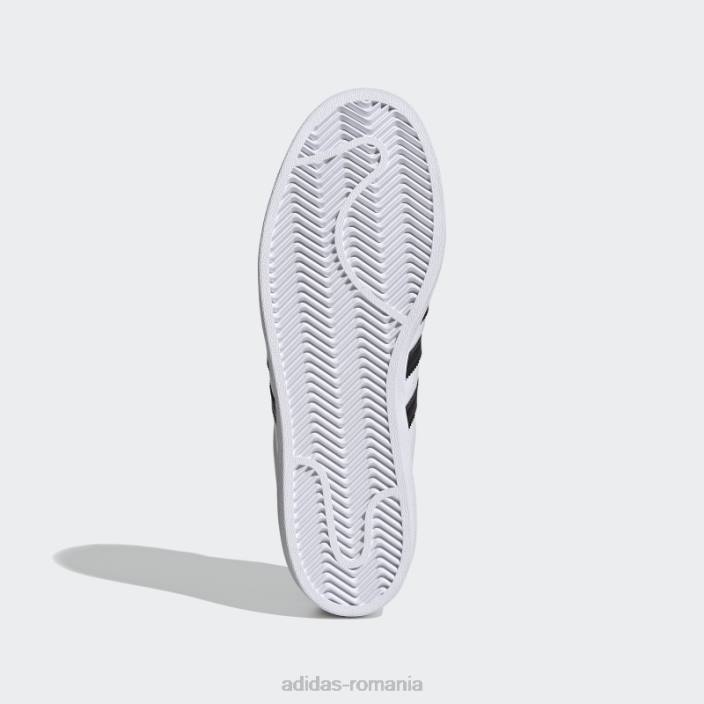 Adidas pantofi vegani superstar negri bărbați alb/negru/verde 2JBN1344