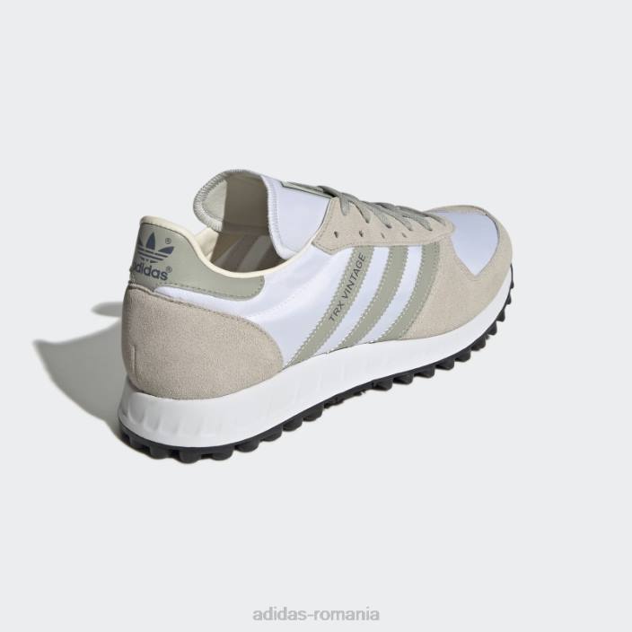 Adidas pantofi vintage trx albi moda bărbați alb 2JBN12873