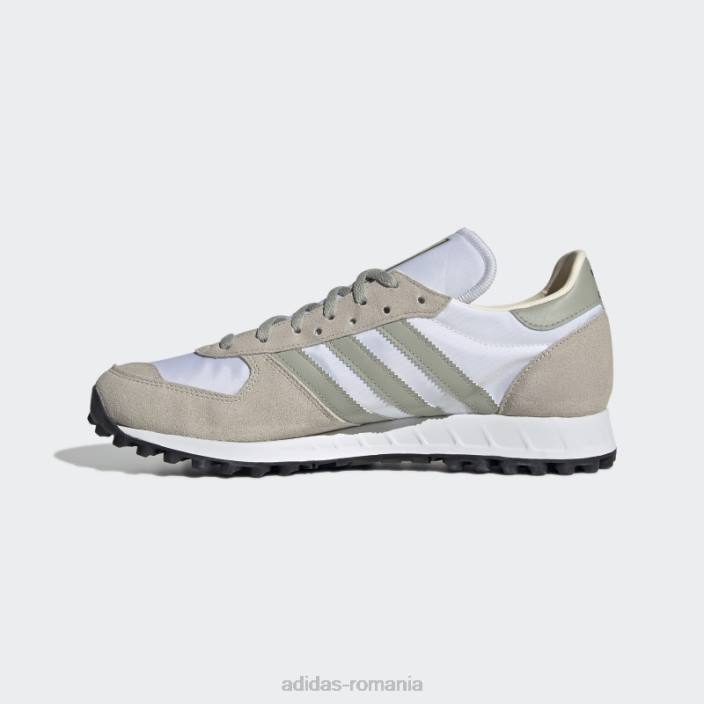 Adidas pantofi vintage trx albi moda bărbați alb 2JBN12873