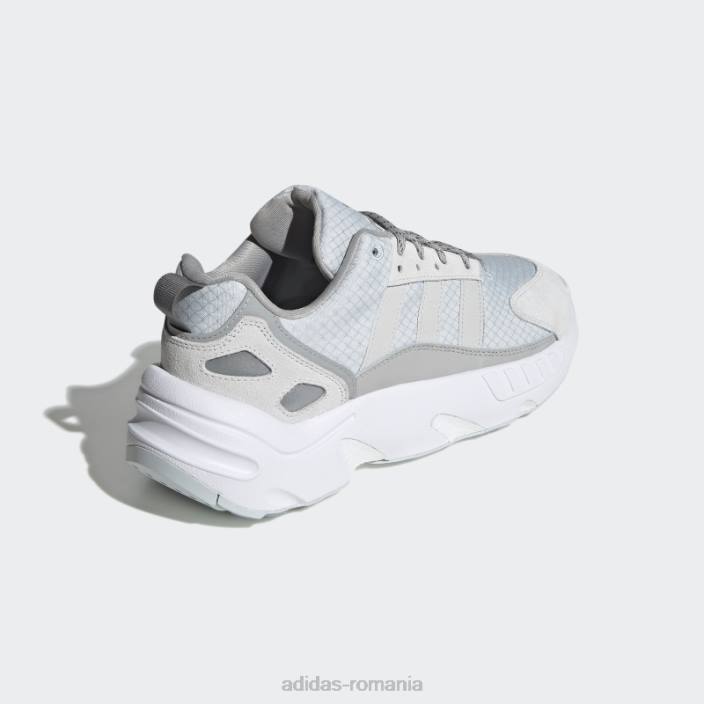 Adidas pantofi zx 22 boost gri bărbați nuanță gri/albastru 2JBN13074