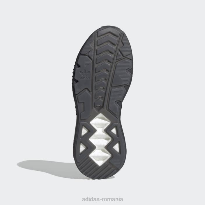 Adidas pantofi zx 5k boost negri bărbați gri inchis 2JBN691