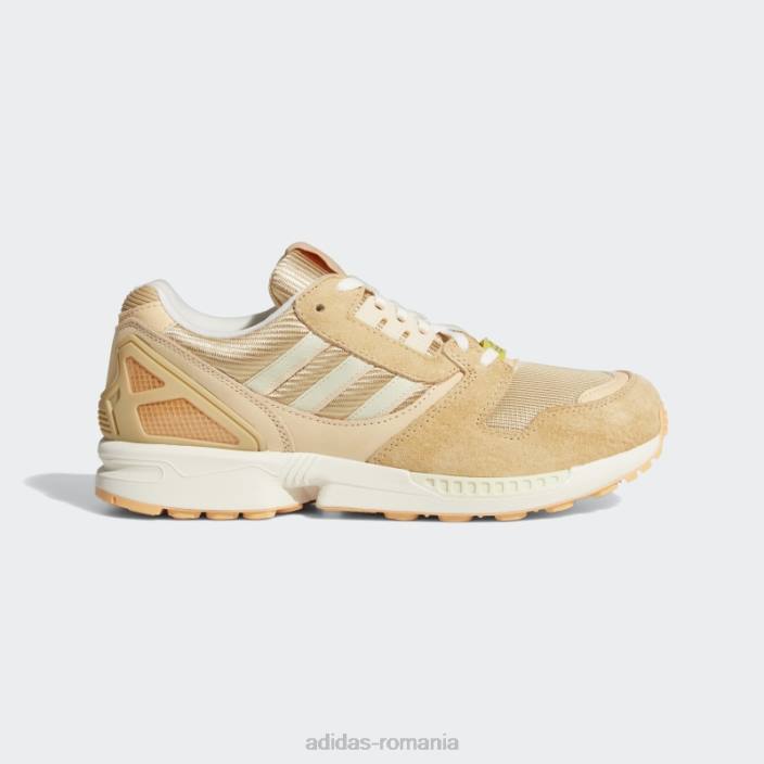 Adidas pantofi zx 8000 bej neclar bărbați bej neclar/nisip/chihlimbar 2JBN598
