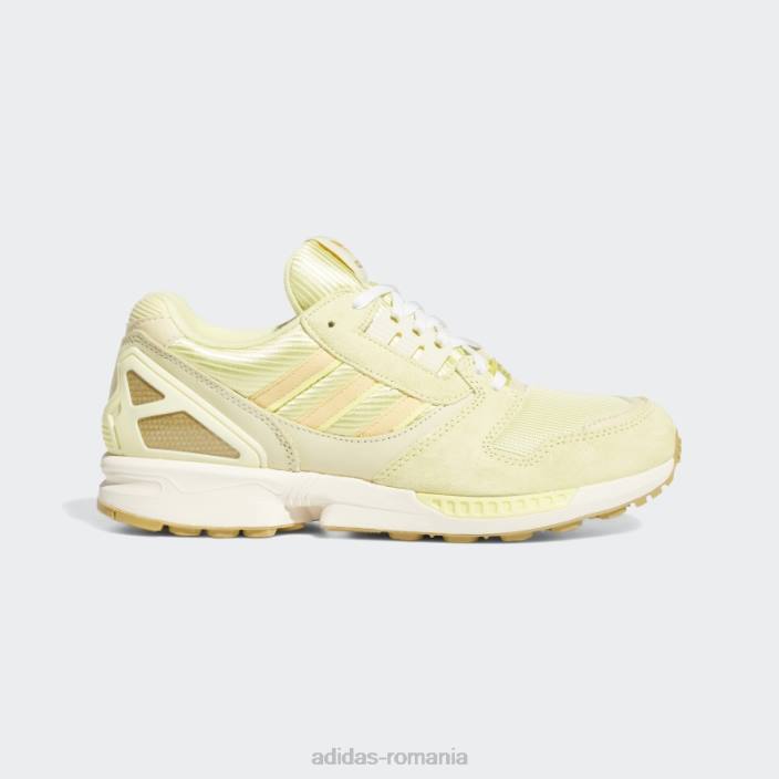 Adidas pantofi zx 8000 galben tentă adidas bărbați nuanță galbenă/nuanță portocalie 2JBN624