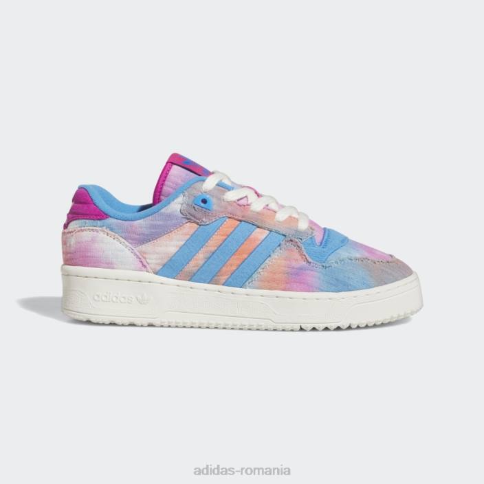 Adidas quartz rivalry low tr shoes bărbați cuarț/albastru/coral 2JBN4150