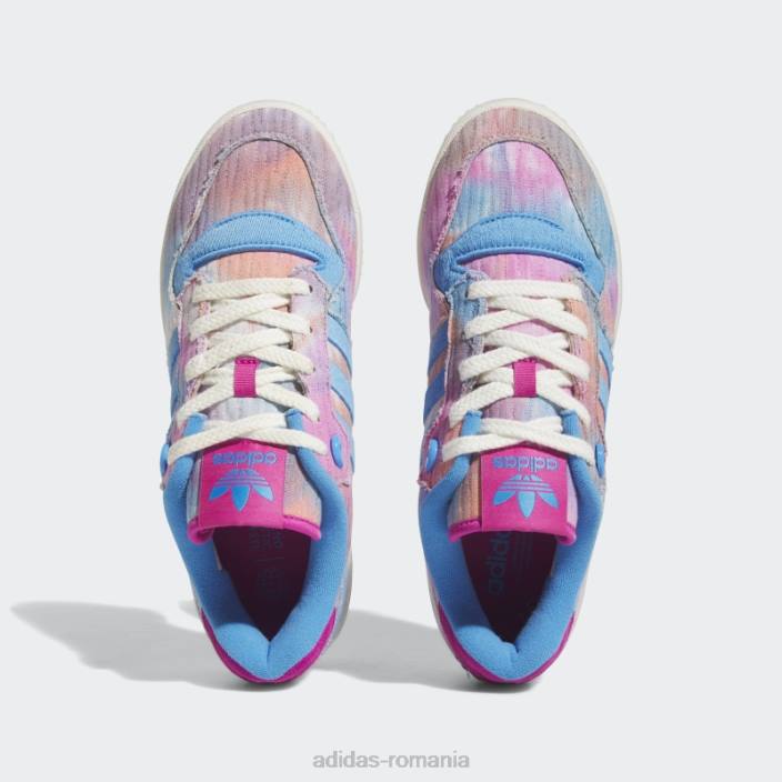 Adidas quartz rivalry low tr shoes bărbați cuarț/albastru/coral 2JBN4150