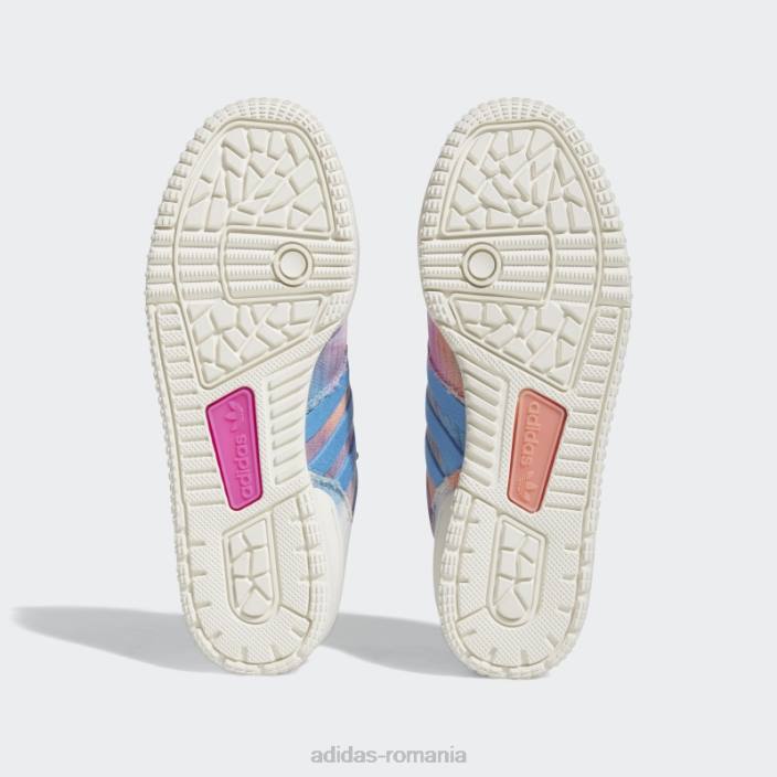 Adidas quartz rivalry low tr shoes bărbați cuarț/albastru/coral 2JBN4150