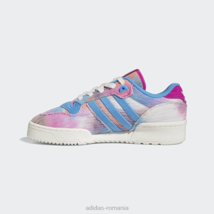 Adidas quartz rivalry low tr shoes bărbați cuarț/albastru/coral 2JBN4150