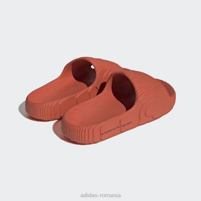 Adidas red adilette 22 diapozitive bărbați roșu/negru 2JBN4019