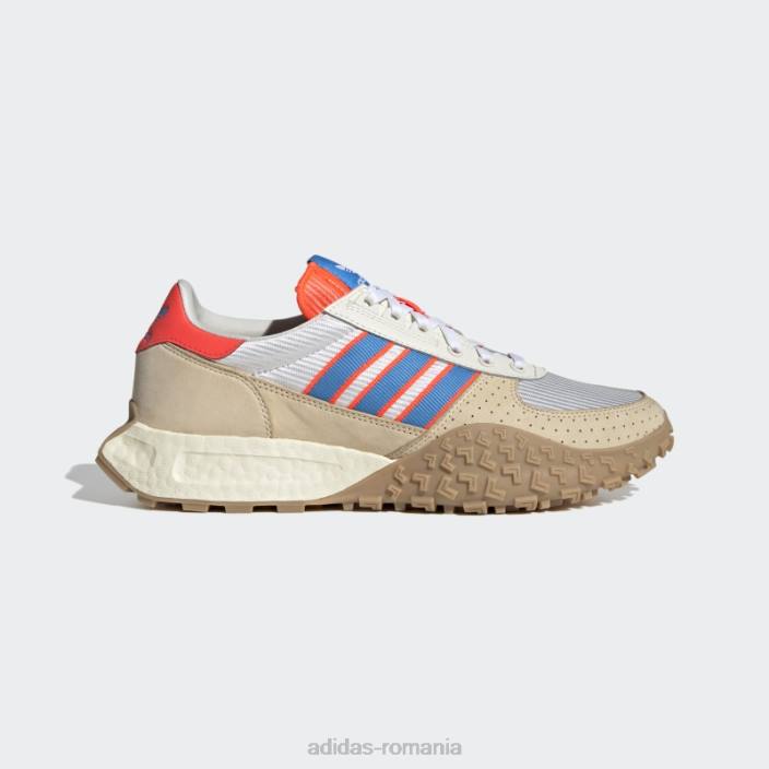 Adidas retropia albă e5 w.r.p. pantofi adidas bărbați alb/albastru/rosu 2JBN4701