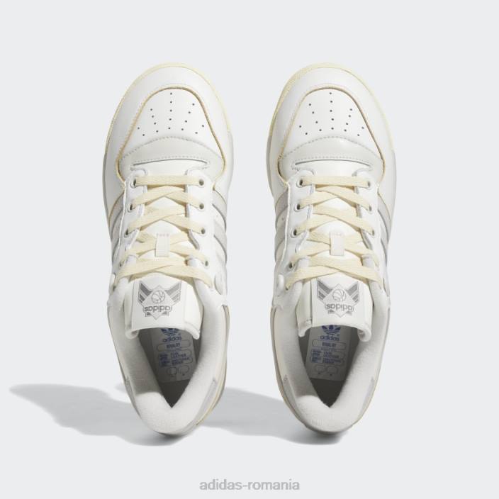 Adidas rivalitate low 86 pantofi albi bărbați alb/gri 2JBN52