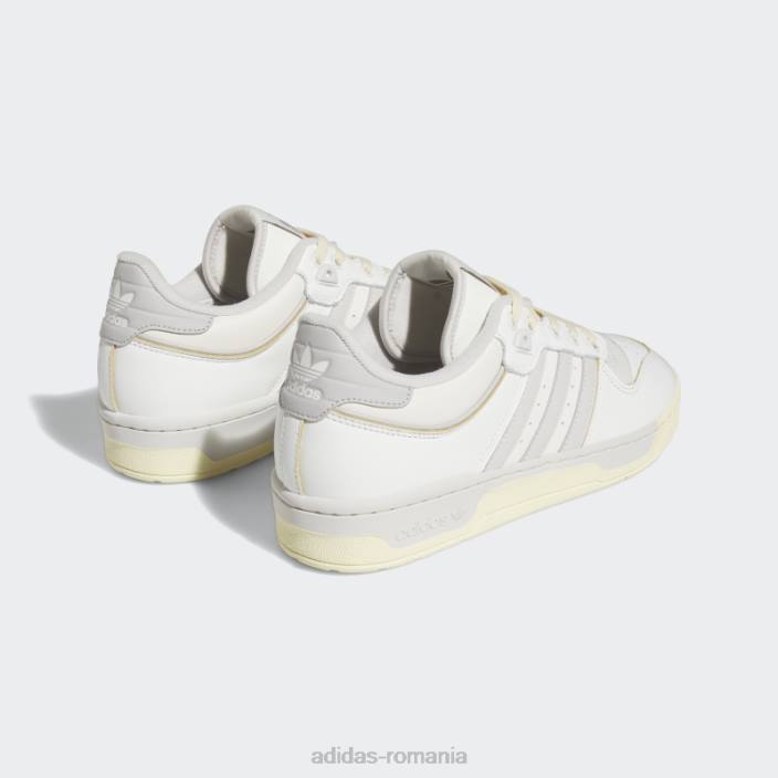 Adidas rivalitate low 86 pantofi albi bărbați alb/gri 2JBN52