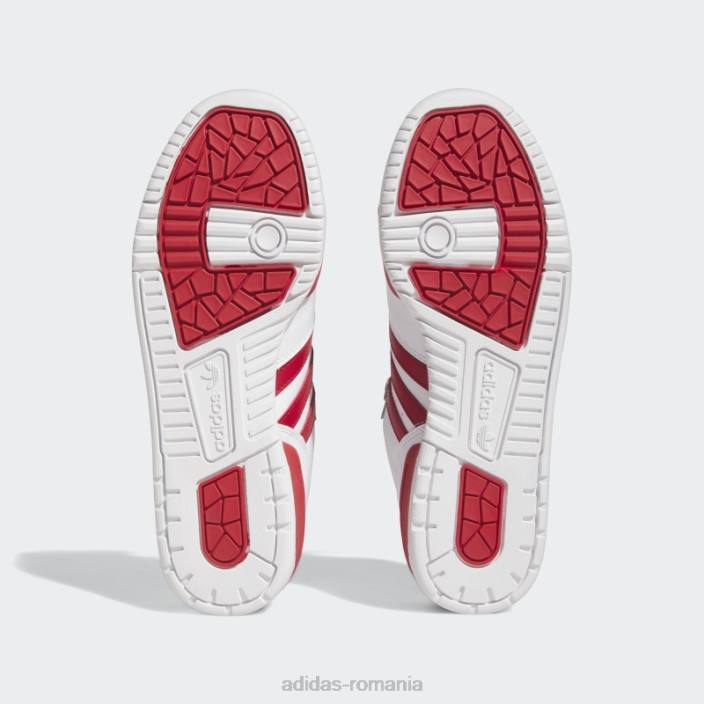 Adidas rivalitate pantofi jos roșii bărbați alb roșu 2JBN4197