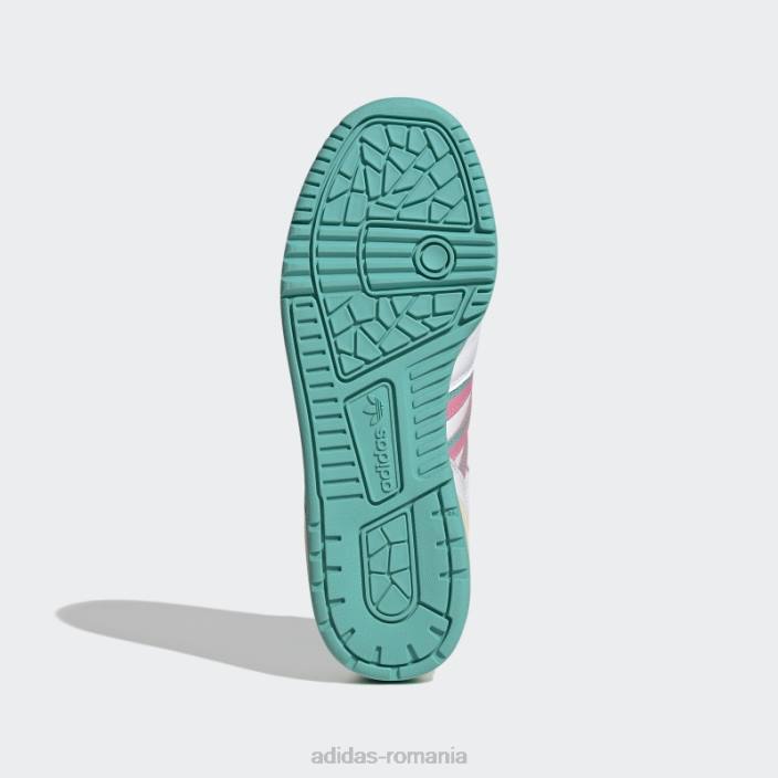 Adidas rivalitate pantofi jos roz bărbați alb/roz/papură de mentă 2JBN128