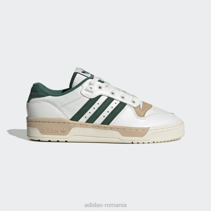 Adidas rivalitate pantofi jos verde închis bărbați alb/verde închis/bej 2JBN4037