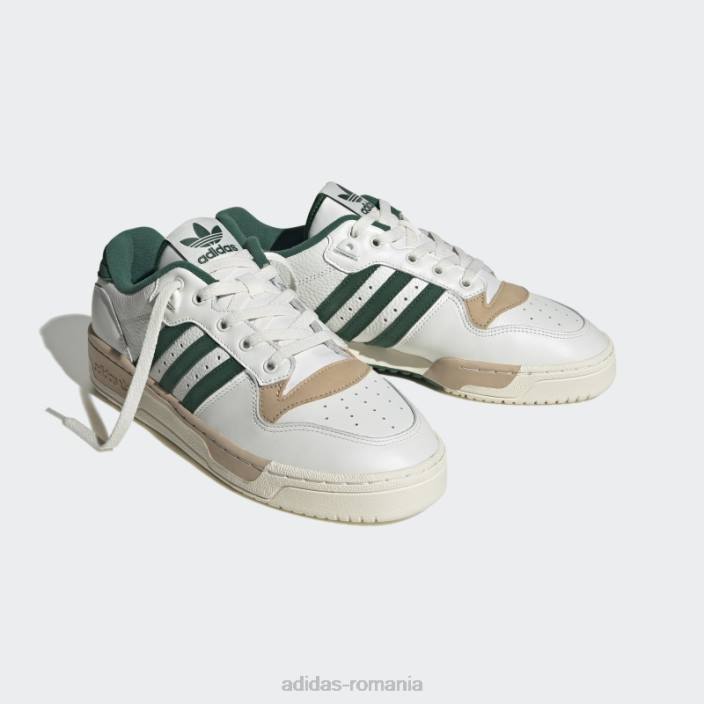 Adidas rivalitate pantofi jos verde închis bărbați alb/verde închis/bej 2JBN4037