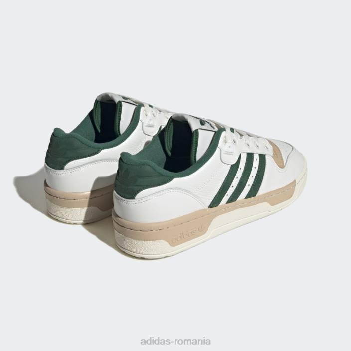 Adidas rivalitate pantofi jos verde închis bărbați alb/verde închis/bej 2JBN4037