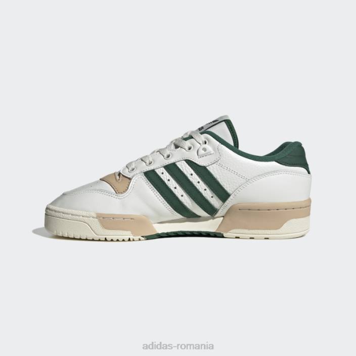 Adidas rivalitate pantofi jos verde închis bărbați alb/verde închis/bej 2JBN4037