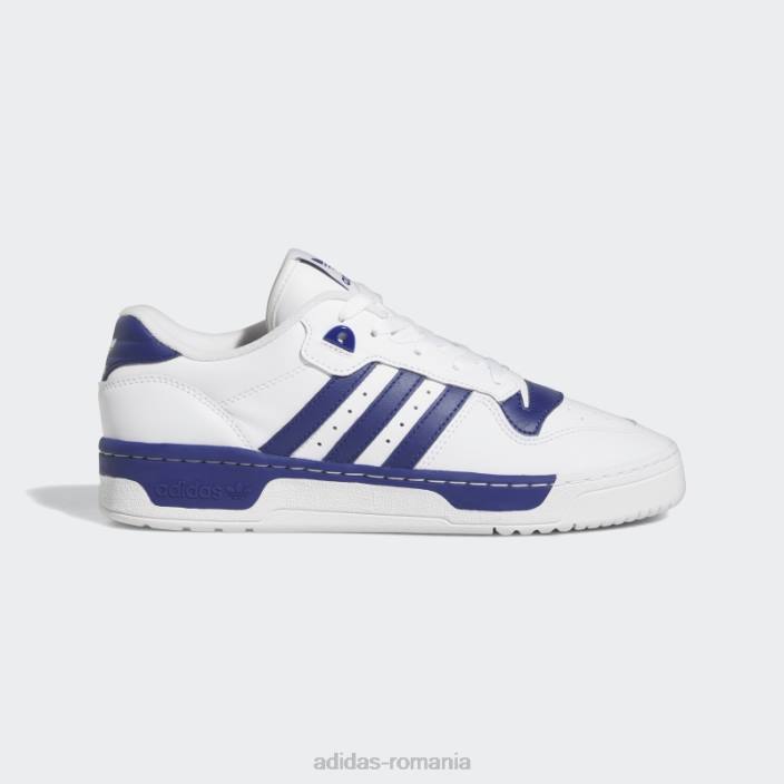 Adidas rivalitate pantofi jos victorie albastru bărbați alb/albastru victorie 2JBN4694