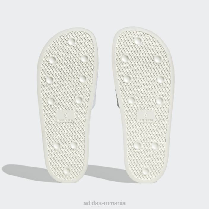 Adidas sandale albe adilette adidas bărbați alb 2JBN111