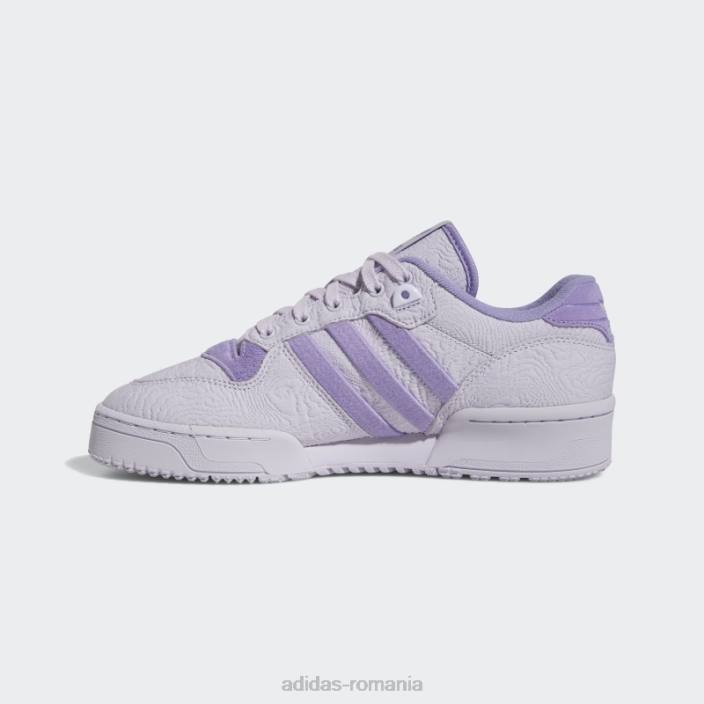 Adidas silver Dawn rivalry low tr pantofi adidas bărbați zori argintii/liliac 2JBN4149