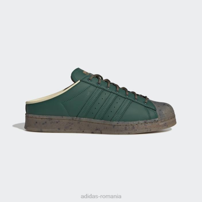 Adidas superstarul verde plantează și crește catâri bărbați verde galben 2JBN4492