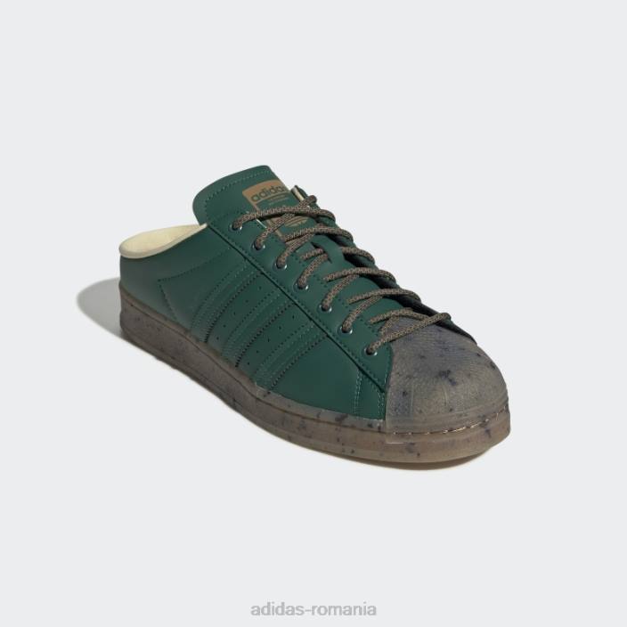 Adidas superstarul verde plantează și crește catâri bărbați verde galben 2JBN4492