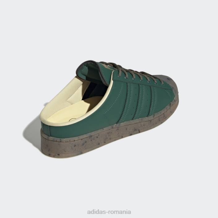 Adidas superstarul verde plantează și crește catâri bărbați verde galben 2JBN4492