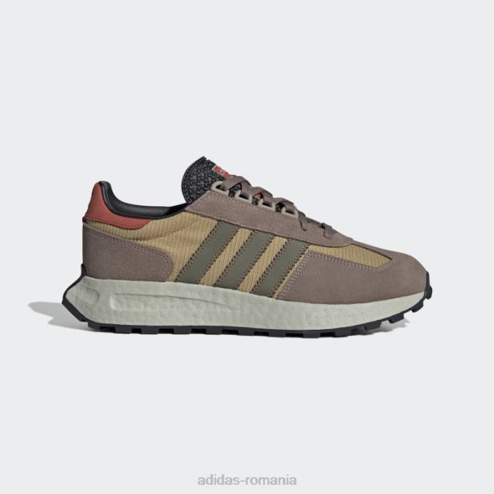 Adidas susan retropy e5 pantofi bărbați susan/verde/maro cretos 2JBN724