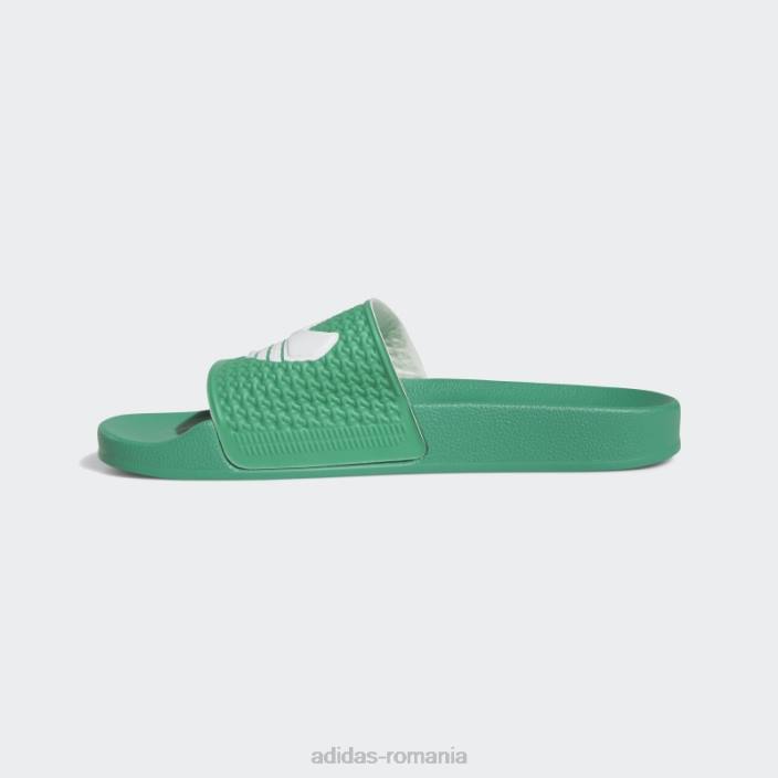 Adidas tobogane shmoofoil verde curte bărbați verde curte/alb 2JBN4168