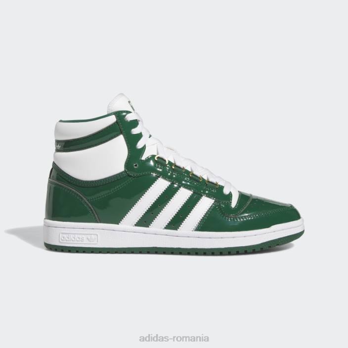 Adidas top ten rb pantofi verzi bărbați verde/alb/auriu metalic 2JBN4681