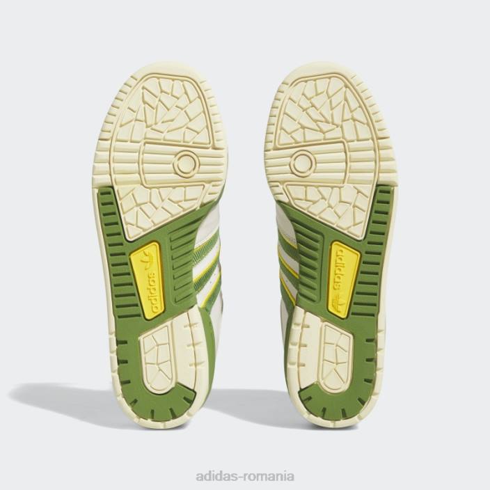 Adidas white rivalry low 86 pantofi adidas bărbați alb/verde/galben 2JBN195