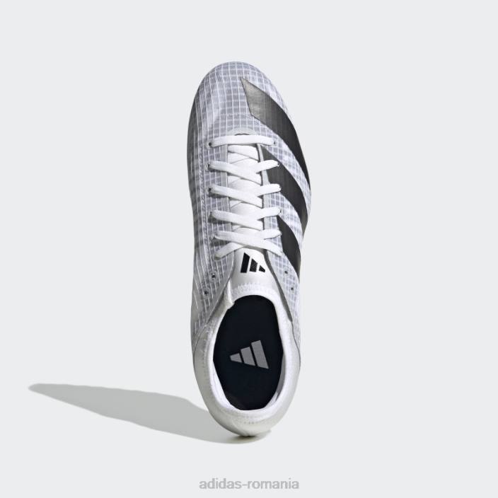 Adidas pantofi albi sprintstar adidas bărbați alb/metalic/negru 2JBN12453
