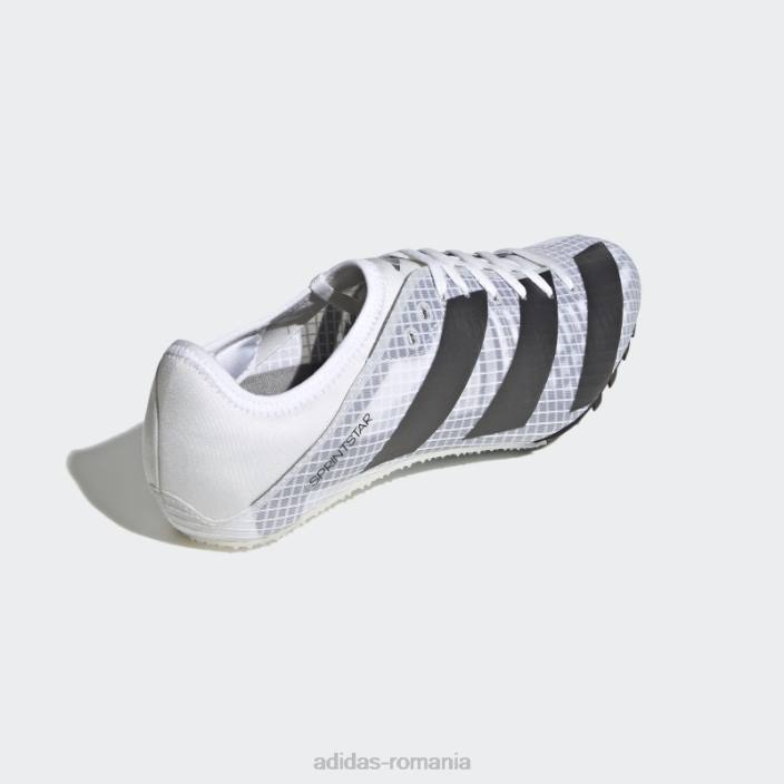 Adidas pantofi albi sprintstar adidas bărbați alb/metalic/negru 2JBN12453