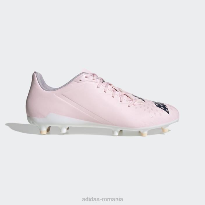 Adidas cizme de rugby malice fg albe bărbați alb/marinier 2JBN13030