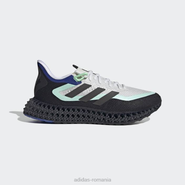 Adidas 4dfwd pantofi de alergare alb fierbinte bărbați alb/metalic/mentă 2JBN19414