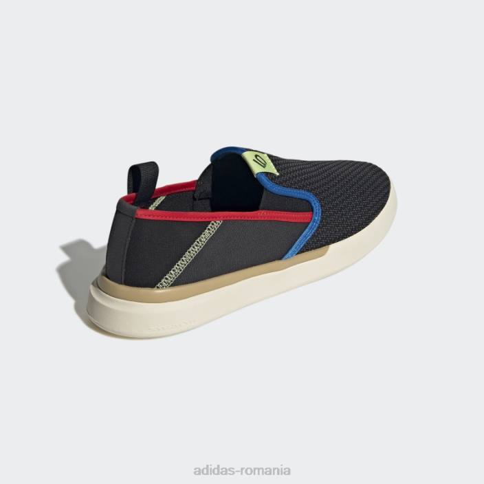 Adidas Five Ten sleuth pantofi pentru bicicletă de munte slip-on negri bărbați negru/carbon/rosu 2JBN19441