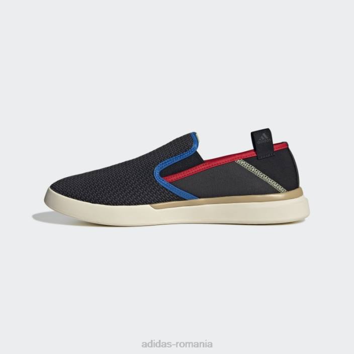 Adidas Five Ten sleuth pantofi pentru bicicletă de munte slip-on negri bărbați negru/carbon/rosu 2JBN19441