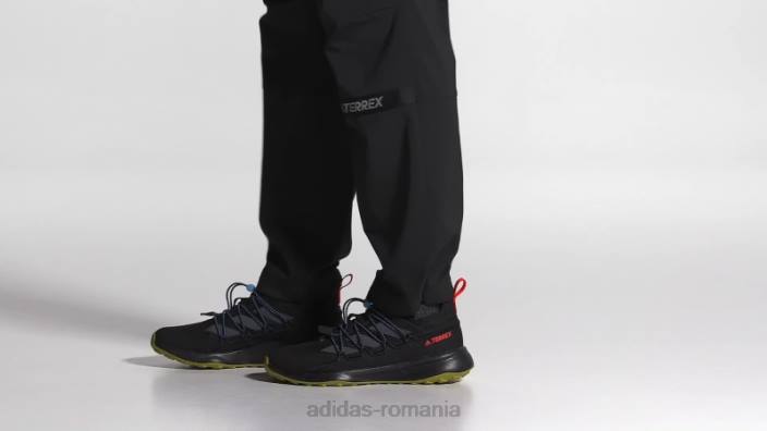 Adidas Terrex voyager 21 pantofi de voiaj canvas negru adidas bărbați negru/gri/portocaliu 2JBN19332