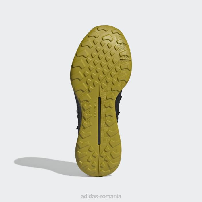 Adidas Terrex voyager 21 pantofi de voiaj canvas negru adidas bărbați negru/gri/portocaliu 2JBN19332