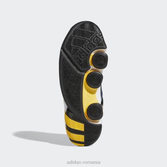 Adidas agent gil restomod pantofi de baschet negri bărbați negru/auriu/otel 2JBN19447