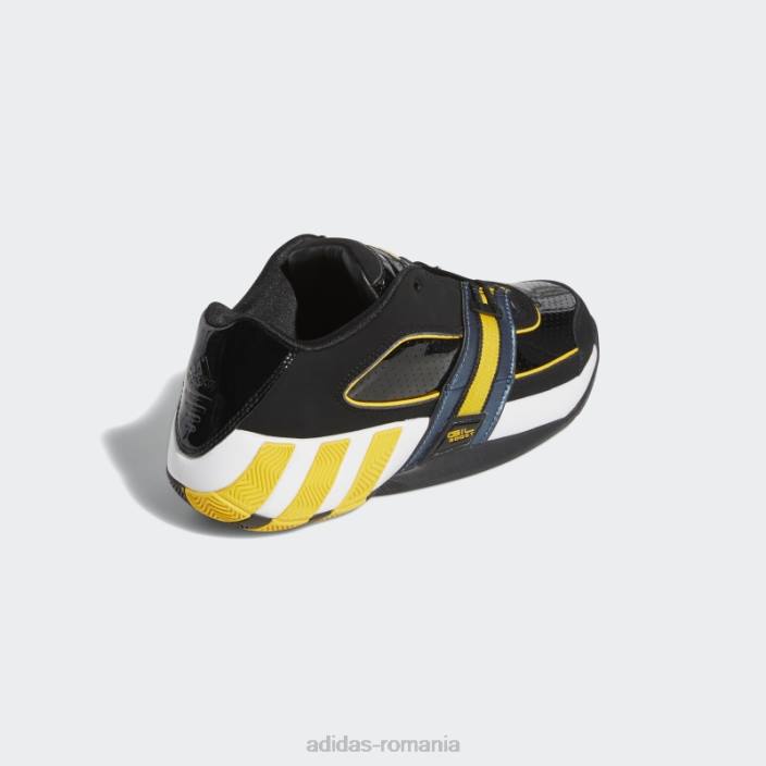 Adidas agent gil restomod pantofi de baschet negri bărbați negru/auriu/otel 2JBN19447