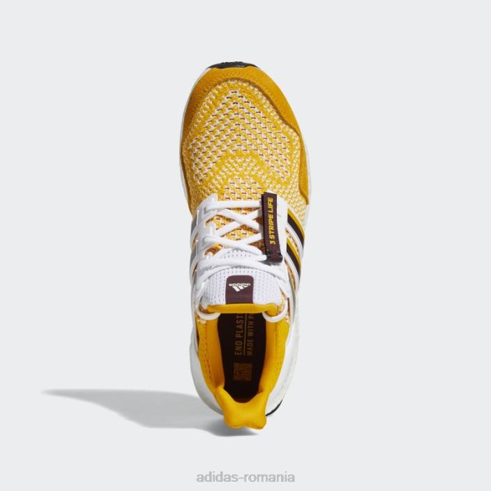 Adidas alb ultraboost 1.0 statul Arizona bărbați alb/maro/aur colegiu 2JBN19594