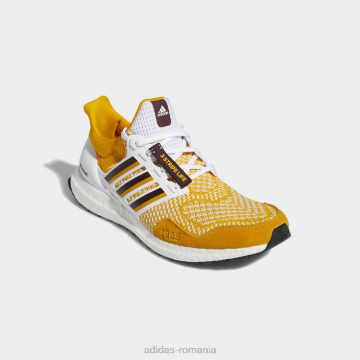 Adidas alb ultraboost 1.0 statul Arizona bărbați alb/maro/aur colegiu 2JBN19594