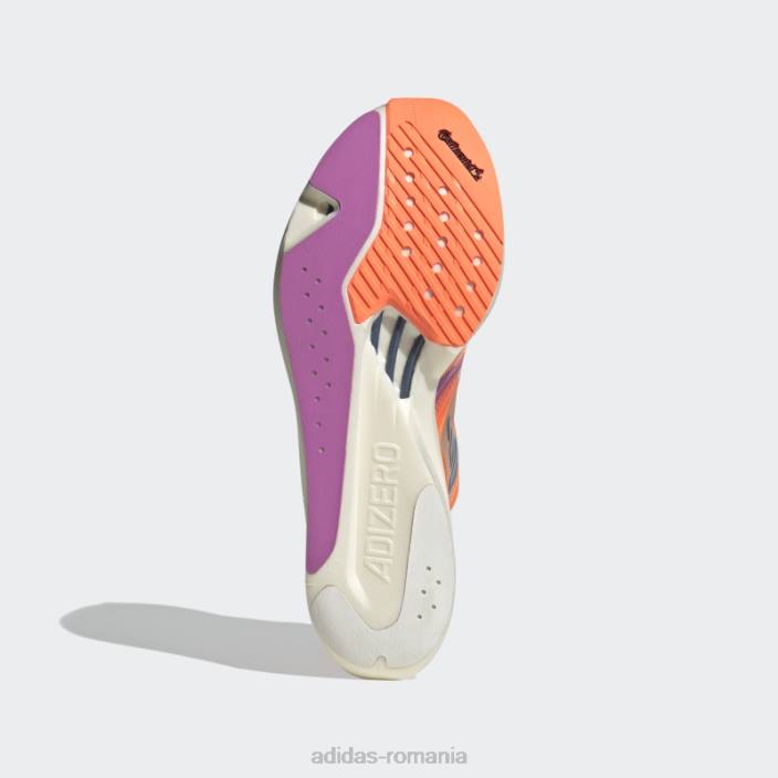 Adidas beam orange adizero takumi sen 8 pantofi alergare adidas bărbați portocaliu fascicul/marinier/liliac 2JBN19911