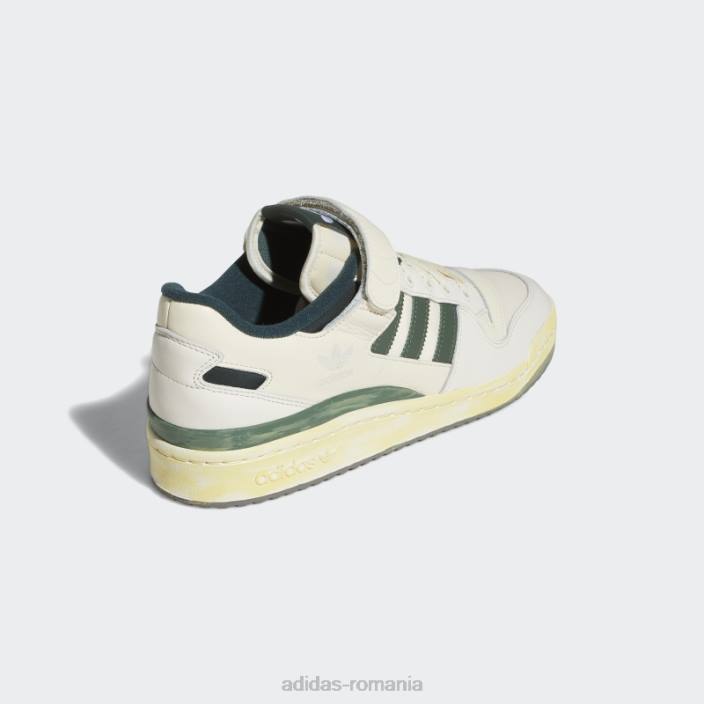 Adidas forum 84 low aec pantofi albi bărbați oxid alb/verde 2JBN19412