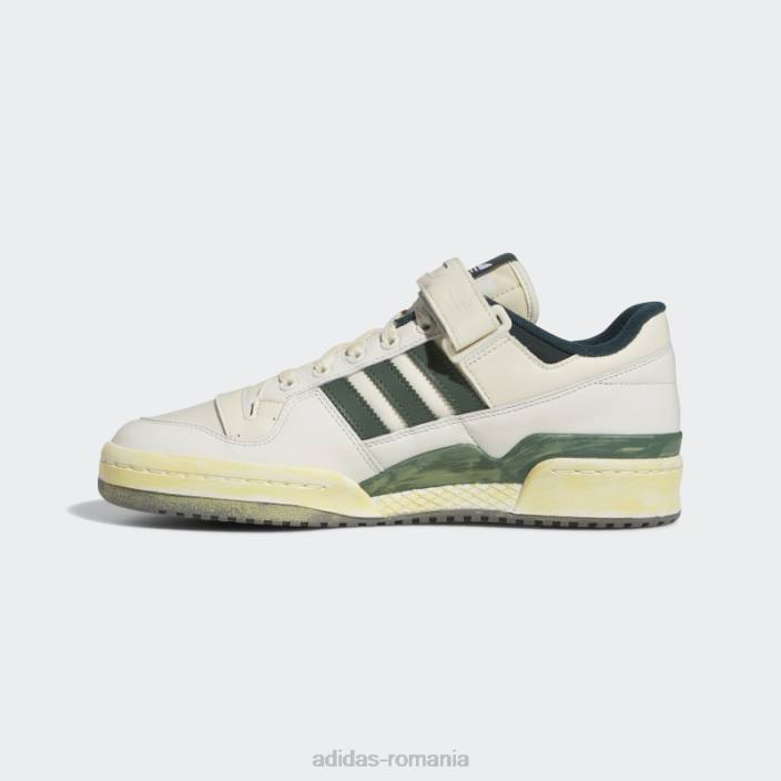 Adidas forum 84 low aec pantofi albi bărbați oxid alb/verde 2JBN19412