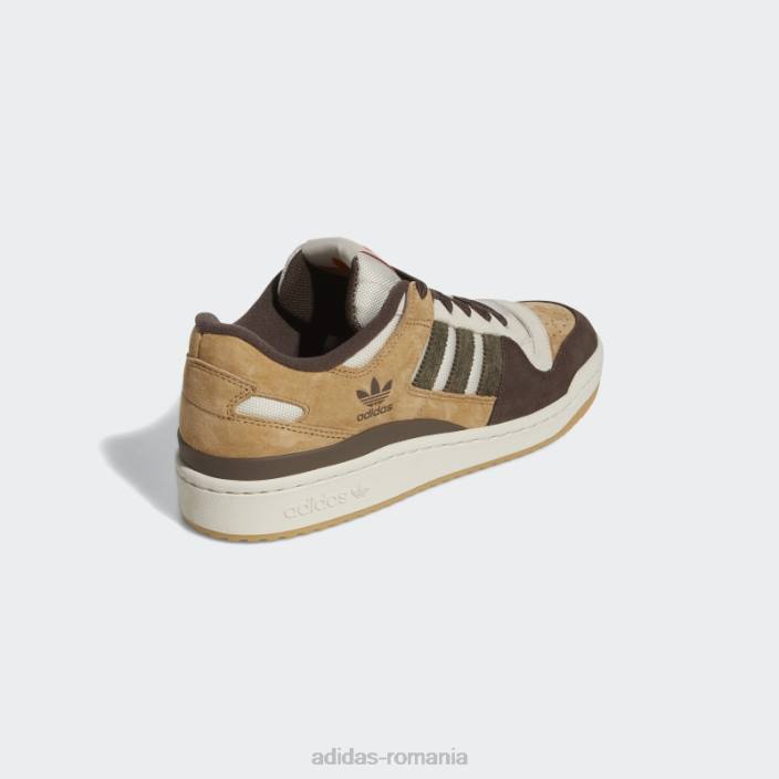 Adidas forum 84 pantofi joase aluminiu adidas bărbați aluminiu/ramură/maro 2JBN19926