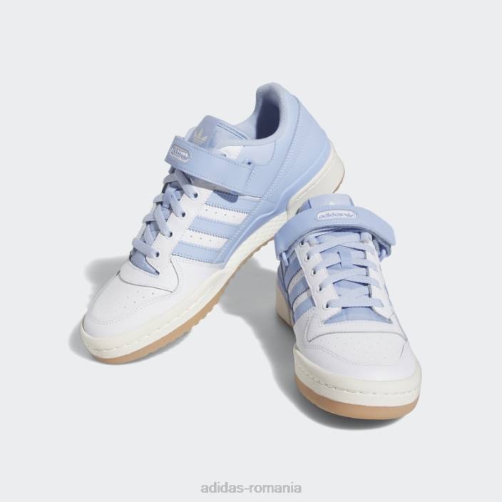 Adidas forum pantofi jos albastru zori bărbați zori alb/albastru 2JBN19717