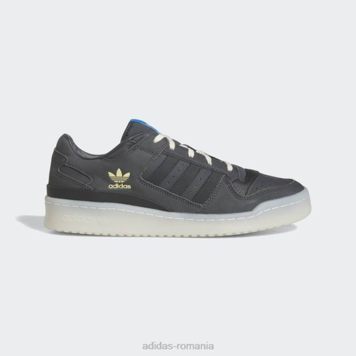 Adidas forum pantofi low carbon bărbați gri/carbon/negru 2JBN19345